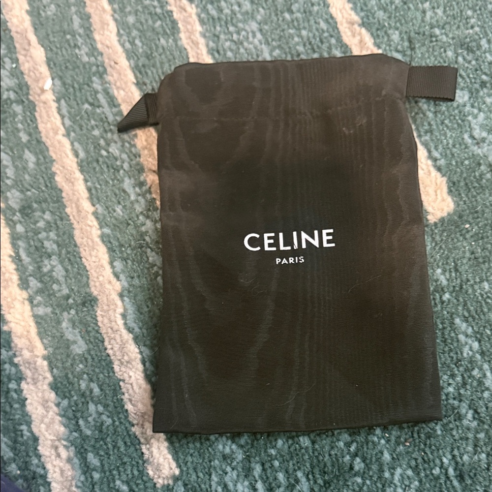 Celine Black Dust Bag